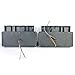 1 Pair Left + Right 24V LED Rear Tail Light Fit Isuzu Elf Truck NPR NKR NHR NLR 84++