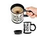 Novelty Automatical Electric Stirring Coffee Mixing Cup Stainless Coffee Mug 350ml