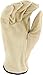 West Chester 994 Select Grain Pigskin Leather Driver Gloves – [12 Pairs] Large, Straight Thumb, Shirred Elastic Wrist