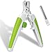IOKHEIRA Professional Dog Nail Clippers for Large Dogs, with Quick Safety Sensor, Ergonomic Design, and Nail File Attachment