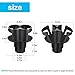 MOTOBA 2 in 1 Multifunction Cup Holder Water Bottle Holder for Car Elastic Opening
