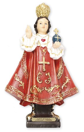 5" Child of Prague Florentine Resin Statue ~ 125mm