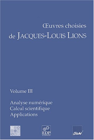 Oeuvres choisies de Jacques-Louis Lions