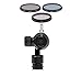 { FILTER SET FOR DJI } DJI Zenmuse X3 Camera Lens with OSMO Osmo+ or Inspire 1 version Quadcopter. Filter Kit Includes: Polarizer + Neutral Density ND8 & ND4 Filters