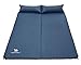 CAMEL CROWN Self Inflating Double Sleeping Pad with Pillows Sleep Mat for 2 Person Outdoor Camping Hiking Backpacking