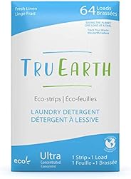Tru Earth Hypoallergenic, Eco-friendly & Biodegradable Plastic-Free Laundry Detergent Eco-Strips for Sensi