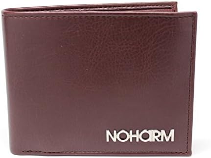 Brown NOHARM Billfold Vegan Wallet. Made in Italy