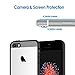 JETech Case for iPhone SE 2016 (Not for 2020), iPhone 5s and iPhone 5, Non-Yellowing Shockproof Phone Bumper Cover, Anti-Scratch Clear Back (Black)