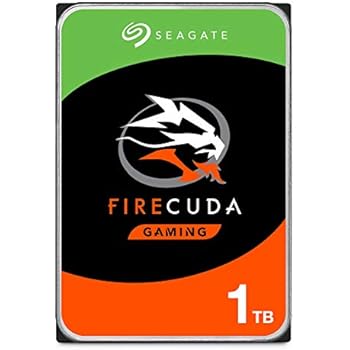 Seagate FireCuda 1TB Solid State Hybrid Drive Performance SSHD - 3.5 Inch SATA 6Gb/s Flash Accelerated for Gaming PC Desktop - Frustration Free Packaging (ST1000DX002)