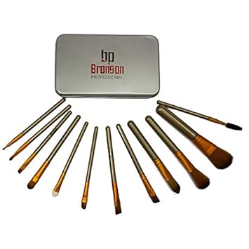 bronson professional Mini Makeup Brushes Set of 12