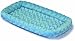 MidWest Homes for Pets QuietTime Fashion XS Dog Bed – Blue Faux Fur Bolster, Ultra-Soft and Machine Washable, Fits 22-Inch Crates and Carriers, for Small Dogs and Cats