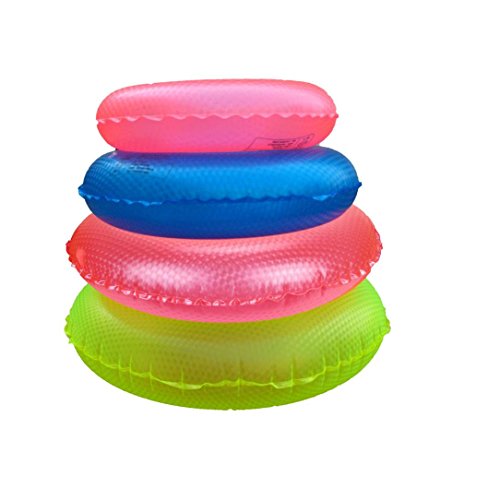 Leegor Premium PVC Float Swimming Tube Ring Inflatable Beach Raft Boat Sea Toys Swim Pool Party Decor (60) - Thumbnail 6
