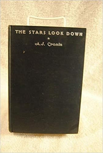 The Stars Look Down A J Cronin September 1935 1st Printing Book A J Cronin Amazon Com Books