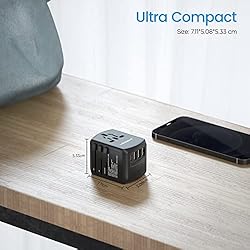LENCENT Universal Travel Adapter, International