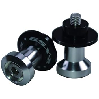 Paddock Stand Bobbins M8 Swing arm spool for GSXR 1000/600/750 (Sliver)