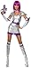 Smiffys womens Fever Space Cadet Adult Sized Costumes, Silver Metallic, S - US Size 6-8