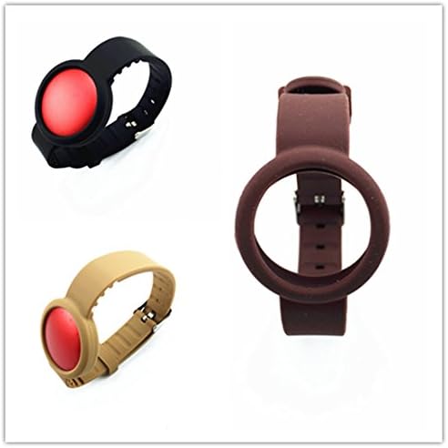 CFX Replacement Wrist Strap Band with Metal Watch Clasp for Misfit Shine (Black/brown/coffee pack of 3)