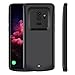 Samsung Galaxy S9 Plus Battery Case, LifeePro Slim 5200mAh Rechargeable Portable Battery Pack External Power Bank Backup Charging Protective Case for Samsung Galaxy S9 Plus Smartphone Black