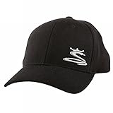 NEW Cobra Wyatt Fitted S/M Black Hat/Cap Small/Medium