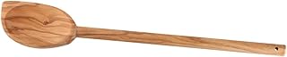 Fackelmann Kochlöffel spitz 30 cm OLIVE, Löffel aus Holz, Design-Küchenhelfer aus Oliven-Holz, robust und mit unverkennbarer Maserung (Farbe: Braun), Menge: 1 Stück