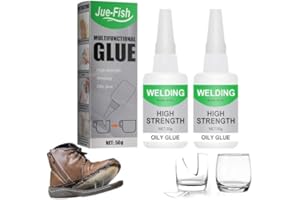MRKYY Welding High-Strength Oily Glue, Powerful Universal Glue, Multifunctional Glue High, Strength Oil, Based Welding Adhesive (2PCS)