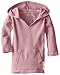 L'ovedbaby Unisex-Baby Newborn Organic Hoodie, Mauve, 6/9 Months