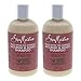 Shea Moisture Peace Rose Oil Complex Nourish & Silken Shampoo Pack Of 2, 13 Oz