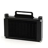 uxcell Black Aluminum Alloy 14 Rows 9mm Thread Hold