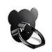 iPhone 7 Plus case,Niubity Bear Ring Series PC bumper case 360 Degree Rotation bracket for Apple iPhone 7 Plus 2016 (Black)