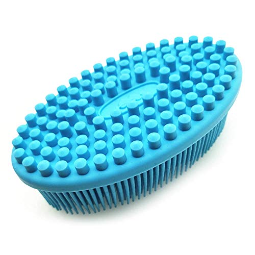 100 silicone bath & shower loofah brush for face & body gentel