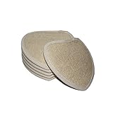 Natural Organic Bamboo and Cotton Dual Sided Washcloths Hand Towels Ultra Soft for Shower Bath Spa, Gentle for Body Face Sensitive Baby Skin, Pack of 4(Green and White)