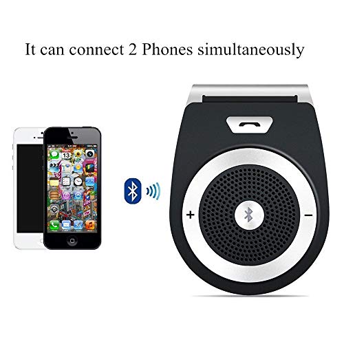 image for Geelyda Bluetooth Car Speakerphone, Wireless Hands-Free Speaker Motion