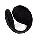 Cabf Winter ear muffs,Cold Weather Ear Warmers, Winter Accessory Outdoor Ear Muffs,Plaid Ear muffs,Unisex and thickened style. (Black)