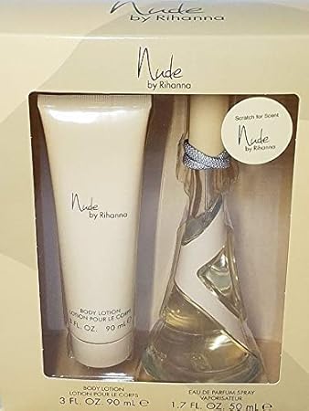 Amazon Com Rihanna Nude 2 Piece Gift Set 1 7 Fl Oz Spray 3 Oz Body Lotion Beauty