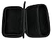 Exclusive 5-inch Hard Shell EVA Case in Matte Black for the Garmin DriveAssist 50LMT | DriveLuxe 50LMT HD | DriveSmart 50LMT Satnavs - by DURAGADGET