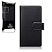 Nokia Lumia 735 Case, Terrapin [GENUINE LEATHER] Nokia Lumia 735 Case Executive [Black] Premium Wallet Case with Card Slots & Bill Compartment Case for Nokia Lumia 735 - Black