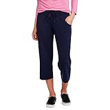 Danskin Now Womens Active Knit Capri