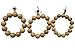 Wood Bracelet Tibetan Buddhist Link Wrist Sandalwood Beads Prayer Mala Elastic