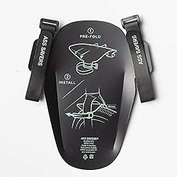 Ass Savers Mudder Mini - Black, Bicycle Mudguard