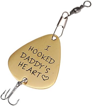Thoughtful Things Father's Day I Hooked Daddy's Heart - Fishing Lure Father Boyfriend Gift Fathers Day Fisherman Gift For Husband Dad