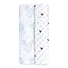 aden + anais Essentials Disney Swaddle Blanket, Muslin Blankets for Girls & Boys, Baby Receiving Swaddles, Ideal Newborn Gifts, Unisex Infant Shower Items,Wearable Swaddling Set, 2 Pack, Mickey Mouse