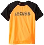 Laguna Big Boys' Shocking Camo Loose Fit Rashguard