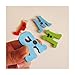 OVERMAL 26pcs Wooden Cartoon Alphabet A-Z Magnets Child Educational Toy