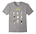 Men's Star Paws T Shirt | Funny Cat T Shirt | Cat Lover T Shirt Large Slate