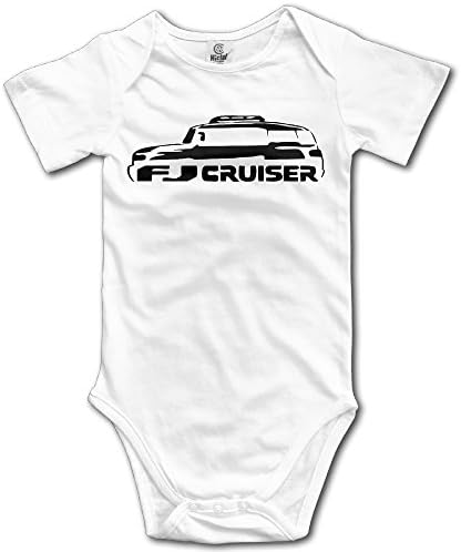 Baby Boys Baby Girls Toyota FJ Cruiser Outline Onesie Outfits