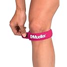 Mueller Jumpers Knee Strap, Pink, One Size Fits Most, 1-Count Packages (Pack of 3)