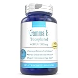 Vitamin e 400 IU Natural 90 Capsules - Gamma E Mixed Tocopherols Ideal Vitamin e For Men and Women by BoostCeuticals