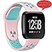 Antemart for Fitbit Versa Bands, Replacement Silicone Sport Band Bracelet Strap with Ventilation Holes for 2018 Fitbit Versa Smart Watch,Design for Women Men Boys Girls