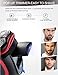 Head Shaver for Bald Men-Upgrade 6 in 1 Electric Razor for Men & Women Dynabliss Multifunctional Bald Head Shaver Grooming Kit/Cordless Electric Shavers for Men/USB Rechargeable Rotary Shaver for Men