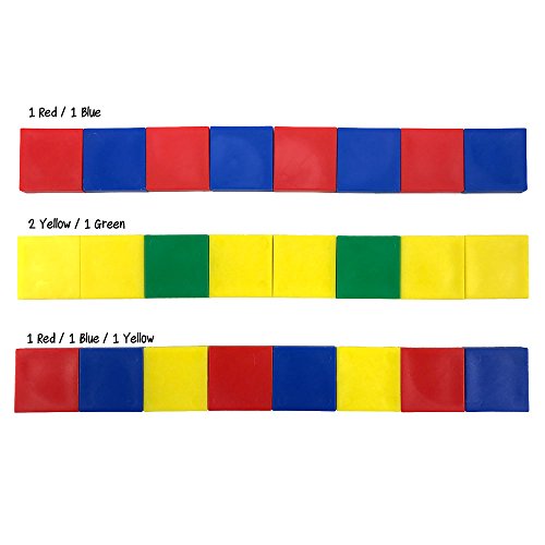 EAI Education Color Tiles: Plastic - Set of 400